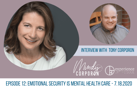 Real Grief Real Healing Podcast, Mental Health Care, Post Traumatic Stress Disorder, family tragedy, Tony Corporon, mental health, grief, finding help,
