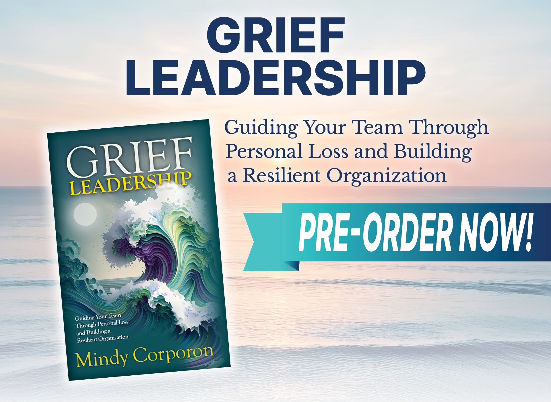 Grief Leadership by Mindy Corporon book cover